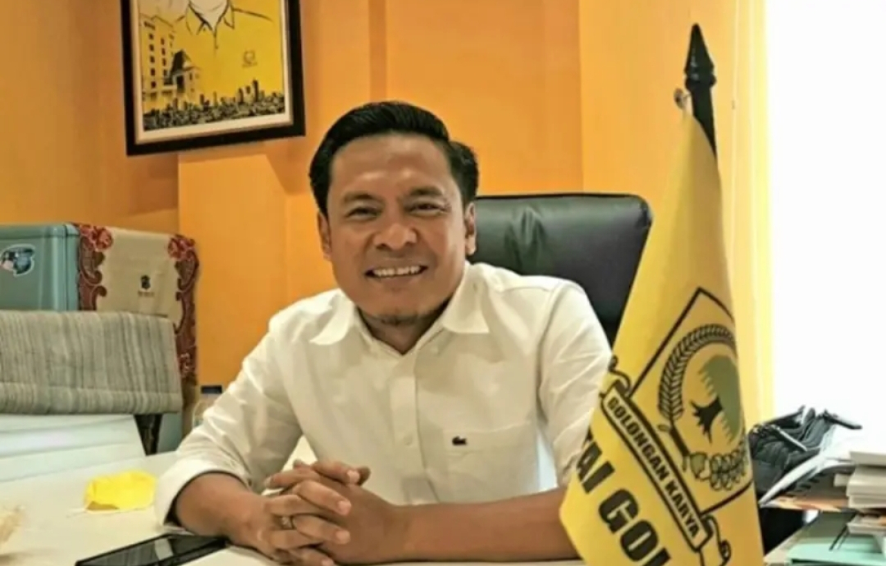 Wakil Ketua DPD Partai Golkar Jawa Timur yang juga Wakil Ketua DPRD Kota Surabaya, Arif Fathoni. (Insani/Jurnas.net)