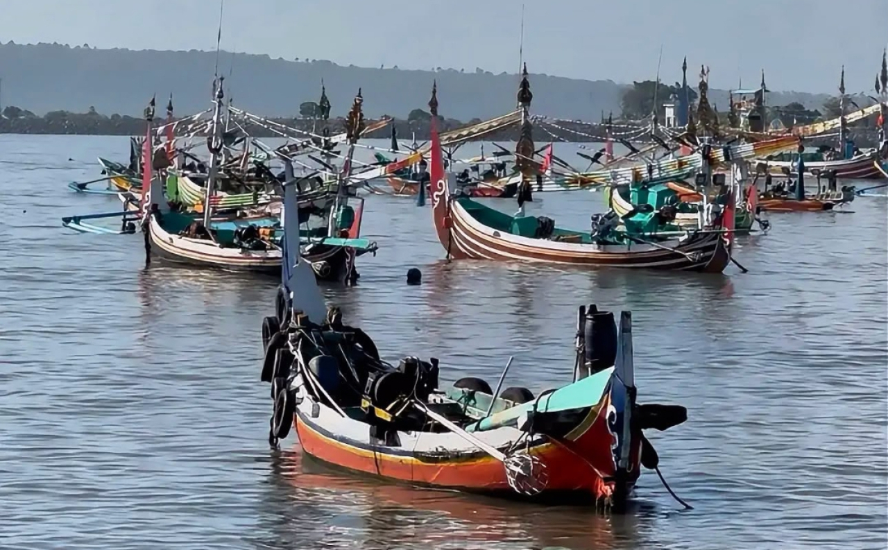 Pwrahu nelayan di Kabupaten Banyuwangi. (Humas Pemkab Banyuwangi)