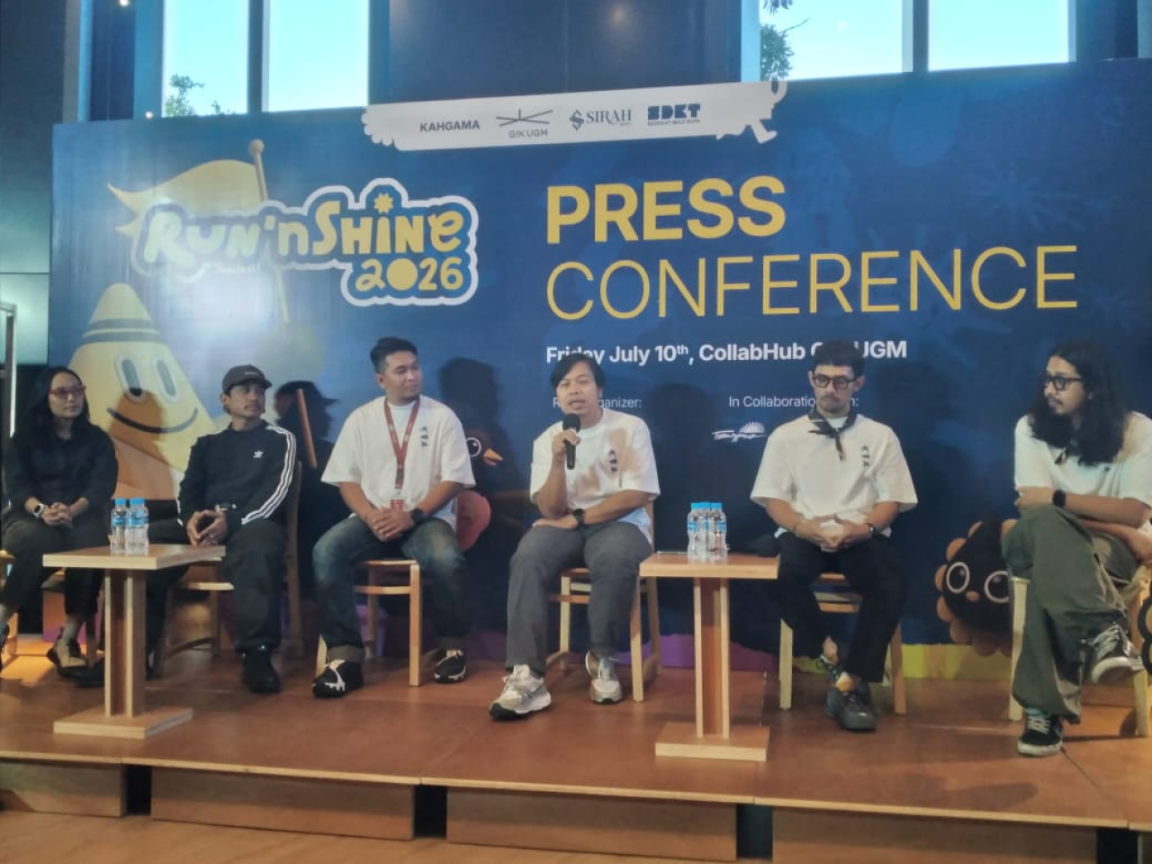 Konferensi pers Run and Shine 2026.