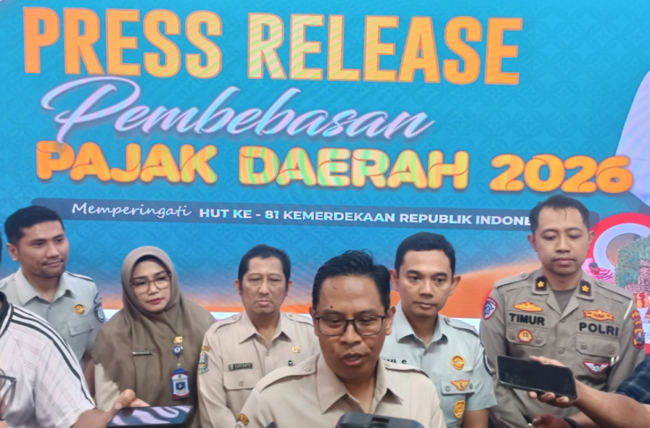 Kepala Bidang Pajak Daerah Badan Pendapatan Daerah (Bapenda) Jawa Timur, Kresna Bimasakti. (Insani/Jurnas.net)