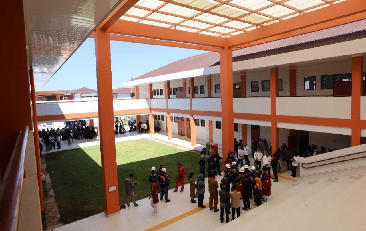 Open house Sekolah Rakyat di Kabupaten Banyuwangi, Jawa Timur. (Humas Pemkab Banyuwangi)