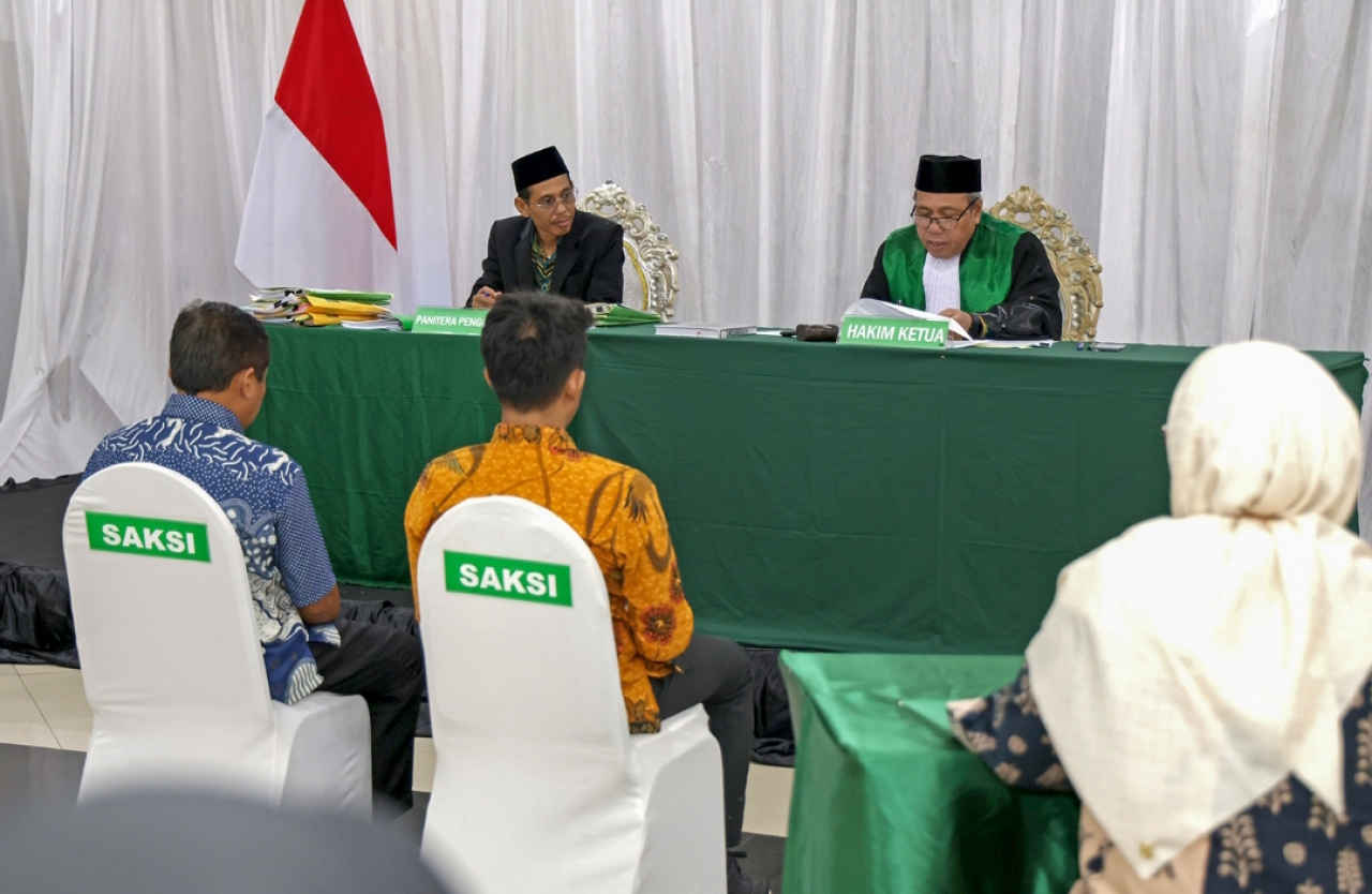 Sidang perwalian anak di Surabaya. (Humas Pemkot Surabaya)