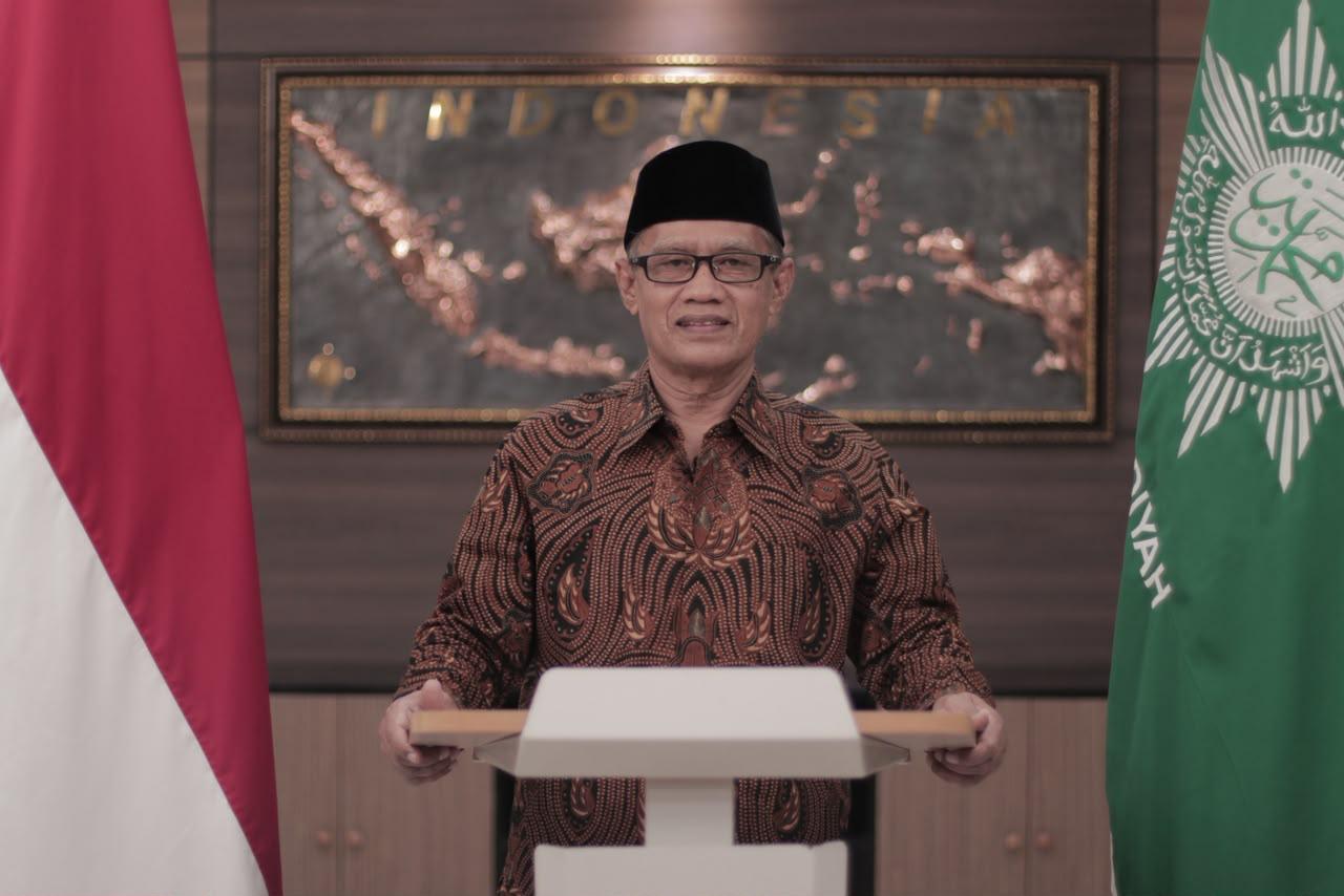 Ketua Umum Pimpinan Pusat (PP) Muhammadiyah Haedar Nashir.