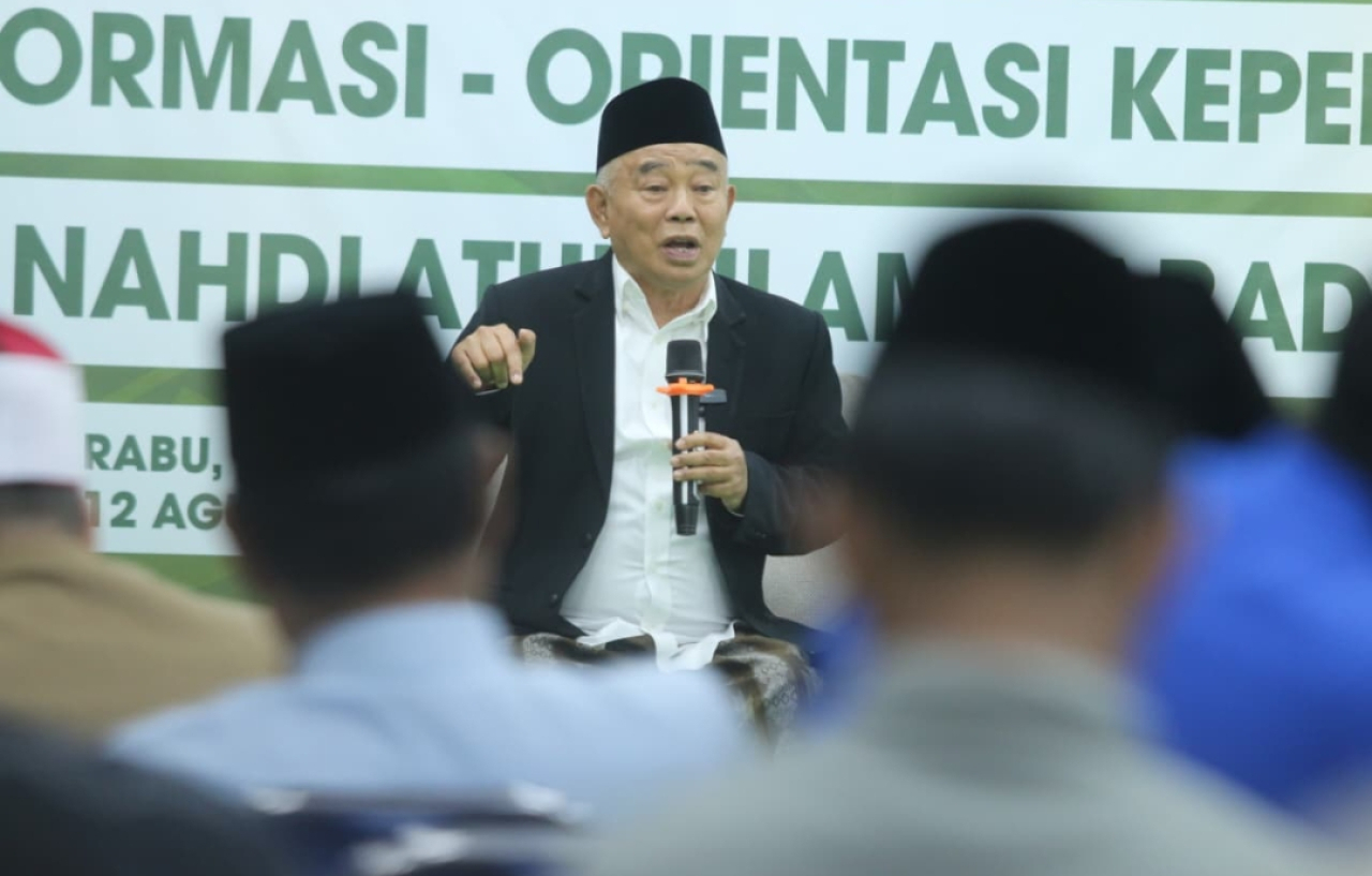 Ketua Umum Jaringan Kyai Santri Nasional (JKSN) sekaligus Pengasuh Pondok Pesantren Amanatul Ummah, KH Asep Saifuddin Chalim. (Insani/Jurnas.net)