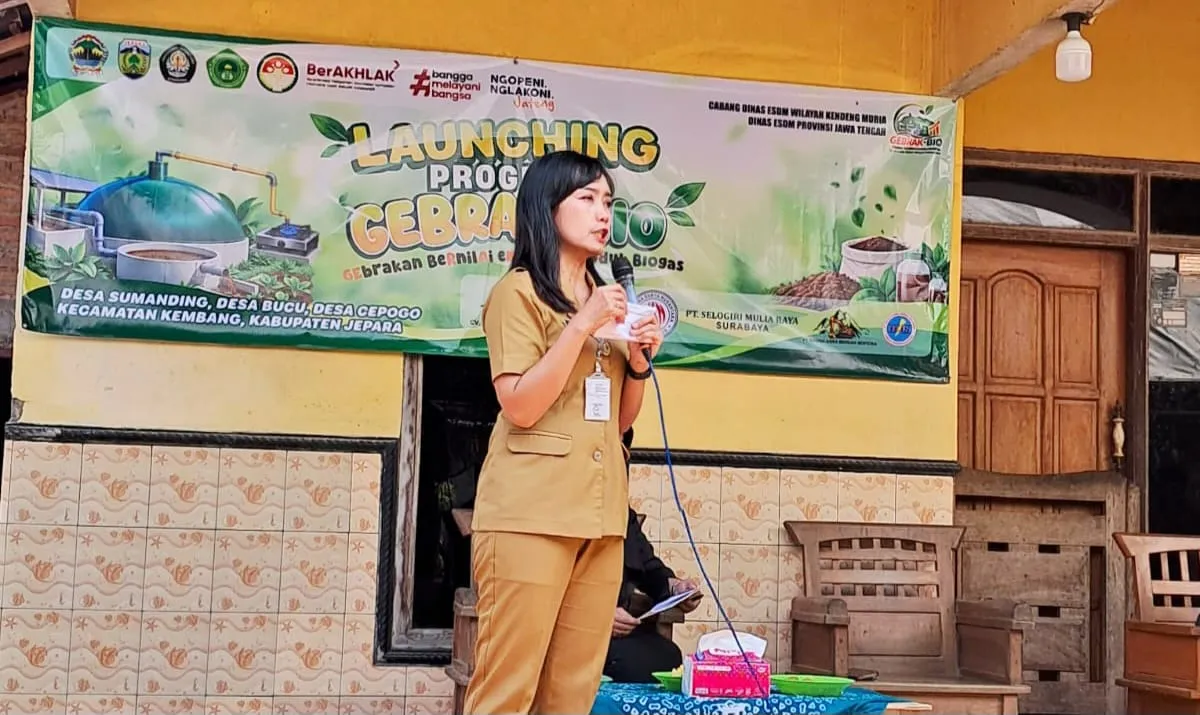 Cabang Dinas ESDM Jateng Wilayah Kendeng Muria Luncurkan Program Gebrak Bio