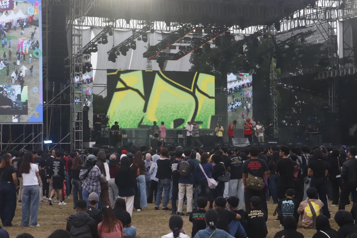 Hentakan Musik Bersama Inklusivitas, Kepedulian Lingkungan, dan Sosial di Kridosono