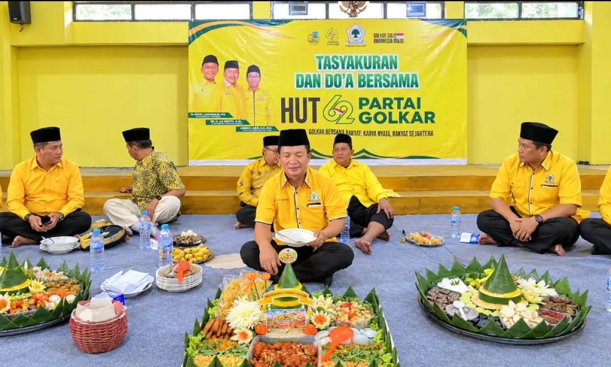 HUT ke-62 Golkar, Wongso Negoro Bidik 11 Kursi DPRD Gresik pada Pemilu 2029