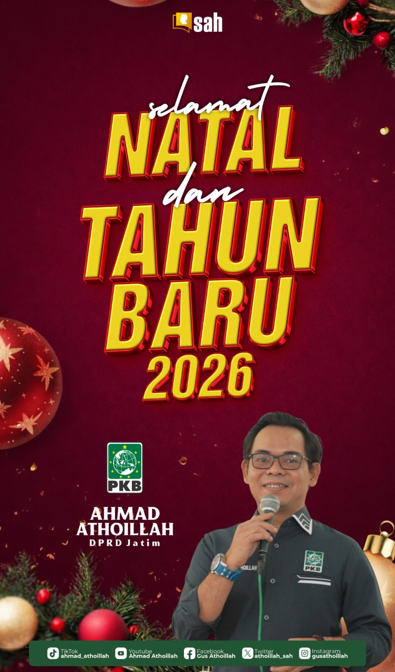 PKB Ahmad Athoillah alias Gus Ayi'