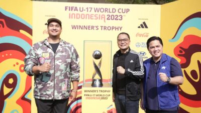 Trophy Experience Piala Dunia U-17 Dibawa Keliling di Kota Surabaya