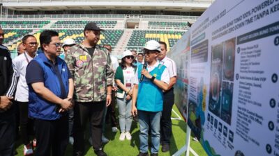 Sambut Piala Dunia U-17, PLN Luncurkan Mini Scada Mobile di Stadion GBT Surabaya