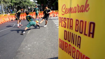 Pemkot Surabaya Usulkan ke FIFA Desain Masko Piala Dunia U-17