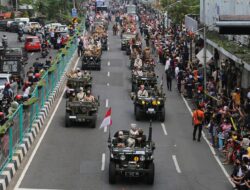 Ratusan Personel Satpol PP Diterjunkan Untuk Pengamanan Parade Surabaya Juang 2023