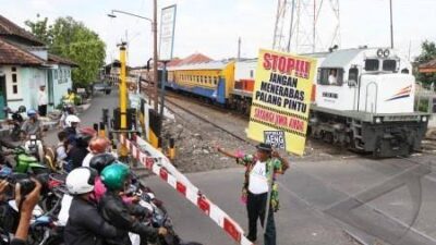 Minim Perhatian dari Pemkab Lumajang, 27 Perlintasan Kereta Api Tanpa Palang Pintu