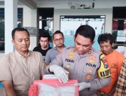 Polres Bangkalan Amankan 1 Kg Sabu dari Kurir Mudos Paket Topi
