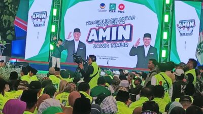 Cak Imin “Keseleo Lidah” Sebut PAN Partai Koalisi AMIN Pada Konsolidasi Akbar AMIN Jatim