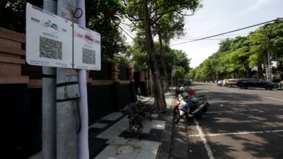 Lima Ruas Jalan di Surabaya Jadi Pilot Project Bayar Parkir QRIS