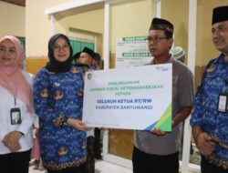 13 Ribu Ketua RT/RW di Banyuwangi Dicover BPJS Ketenagakerjaan dan Intensif Per Bulan