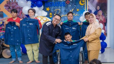 Meratus Berbagi Bersama Anak Berkebutuhan Khusus di UPTD Kampung Anak Negeri