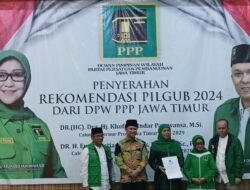 PPP Beri Rekomendasi Khofifah-Emil Dardak Pasangan Cagub-Cawagub Pilgub Jatim 2024