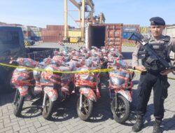 Polisi Bongkar Kasus Ekspor Kendaraan Ilegal di Kontainer Meratus