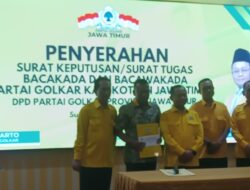 Golkar Beri Rekomendasi Bacakada di 13 Daerah di Jatim