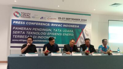 Libatkan 250 Merek Global, RHVAC Indonesia Pamerkan Teknologi Pendingin Udara