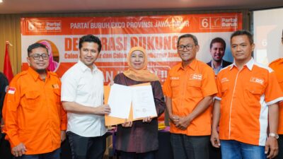 Daftar Pilgub ke KPU Besok, Lima Parpol Kompak Merapat Dukung Khofifah-Emil