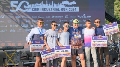 Ribuan Peserta Ikuti SIER Industrial Run 2024, Lari Menyusuri Kawasan Industri Hijau 