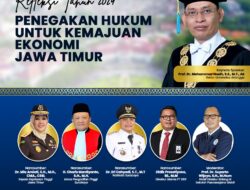 Talkshow Unair Refleksi 2024: Pentingnya Penegakan Hukum Dalam Pertumbuhan Ekonomi Jatim