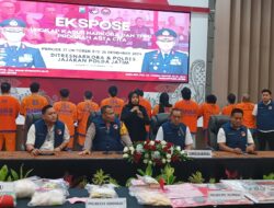 Polda Jatim Bongkar 819 Kasus Narkoba dan Amankan Ribuan Tersangka Selama Tiga Bulan