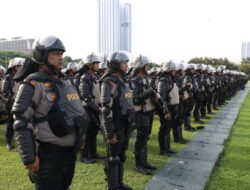 Ratusan Personel Polda Jatim Disiagakan Amankan Pelantikan Kepala Daerah