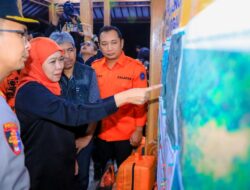 Khofifah Pastikan Bangun Hunian Tetap Untuk Korban Longsor Trenggalek