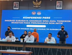 Imigrasi Surabaya Tindak 57 WNA Melanggar Izin Tinggal, Satu Kasus Masuk Pro Justitia