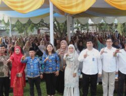 BGN dan Mitra Kerja Beri Pemahaman Manfaat Program Makan Bergizi Gratis ke Warga Desa Tanjung Langkat
