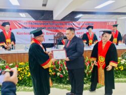 Kombes Erwin Raih Doktor Hukum Kesehatan, Gagas Reformasi Pimpinan Rumah Sakit