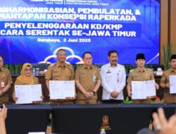 34 Daerah di Jatim Belum Tuntaskan SABH Koperasi Merah Putih