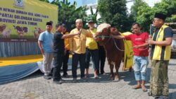 3.500 Paket Daging Kurban Golkar Jatim Didistribusikan, Cegah PMK dan LSD Lewat Pemeriksaan Ketat