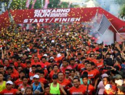 21 Ribu Peserta Padati Soekarno Run Nganjuk: Bukti Bung Karno Tetap Hidup di Hati Rakyat
