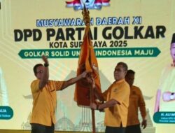Adik Waketum DPP Golkar Nahkodai Surabaya: Bidik 10 Kursi DPRD di Pemilu 2029