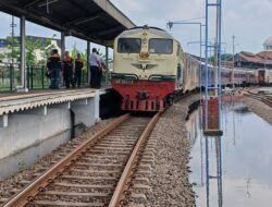 KAI Daop 8 Surabaya Dirubah Rute Perjalanan ke Selatan Imbas Jalur Tergenang